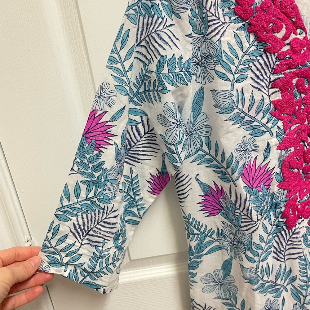 Roberta Roller Rabbit Pattern Cover Up - image 4